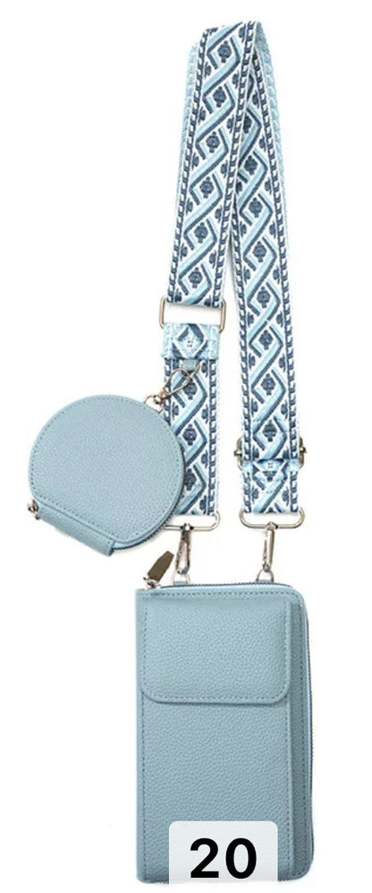 Small Crossbody Bag For Cell Phone Purses Adjustable Strap Shoulder Handbag With Card Slots