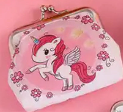 Cute Unicorn Coin Purse - Decorative Accessory for Women and Girls