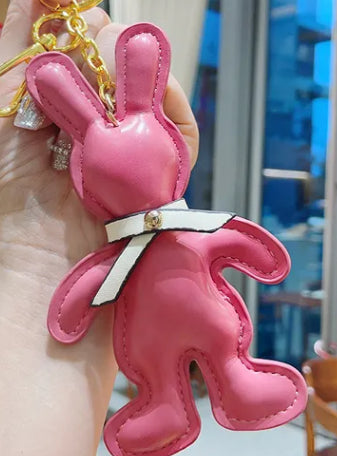 Adorable Bunny Rabbit Key Chain for Bags - Perfect Gift Idea