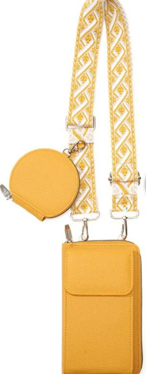 Small Crossbody Bag For Cell Phone Purses Adjustable Strap Shoulder Handbag With Card Slots