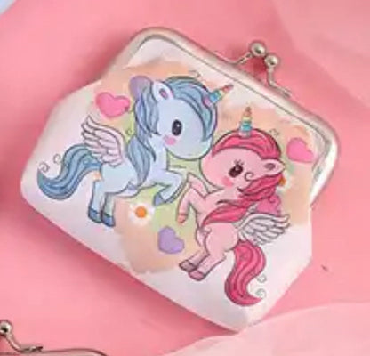 Cute Unicorn Coin Purse - Decorative Accessory for Women and Girls