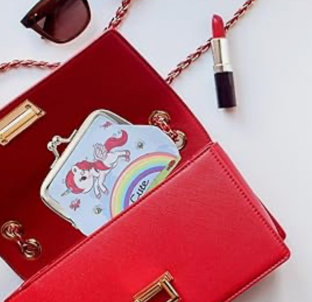 Cute Unicorn Coin Purse - Decorative Accessory for Women and Girls