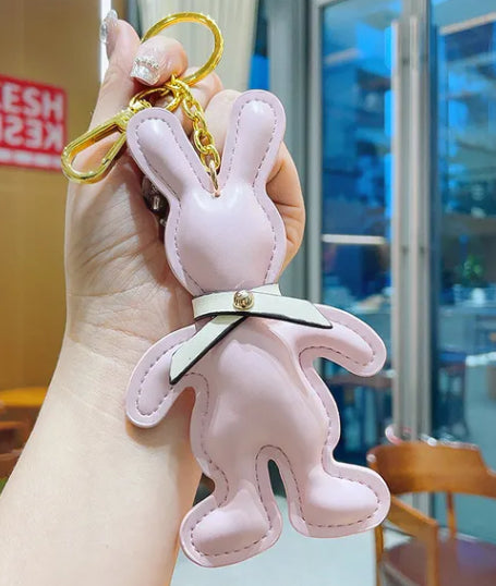 Adorable Bunny Rabbit Key Chain for Bags - Perfect Gift Idea