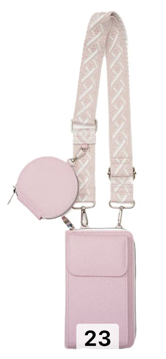 Small Crossbody Bag For Cell Phone Purses Adjustable Strap Shoulder Handbag With Card Slots