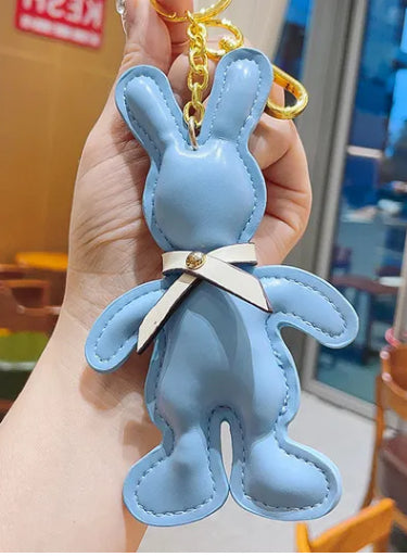 Adorable Bunny Rabbit Key Chain for Bags - Perfect Gift Idea